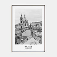 Prague Portrait B&W No 1 Poster