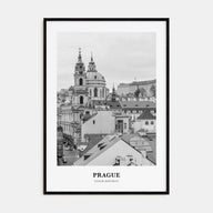 Prague Portrait B&W No 1 Poster