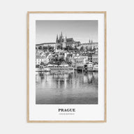 Prague Portrait B&W No 2 Poster