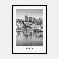 Prague Portrait B&W No 2 Poster