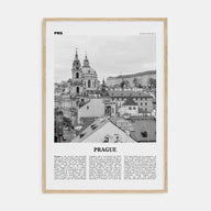 Prague Travel B&W No 2 Poster