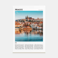 Prague Travel Color Poster