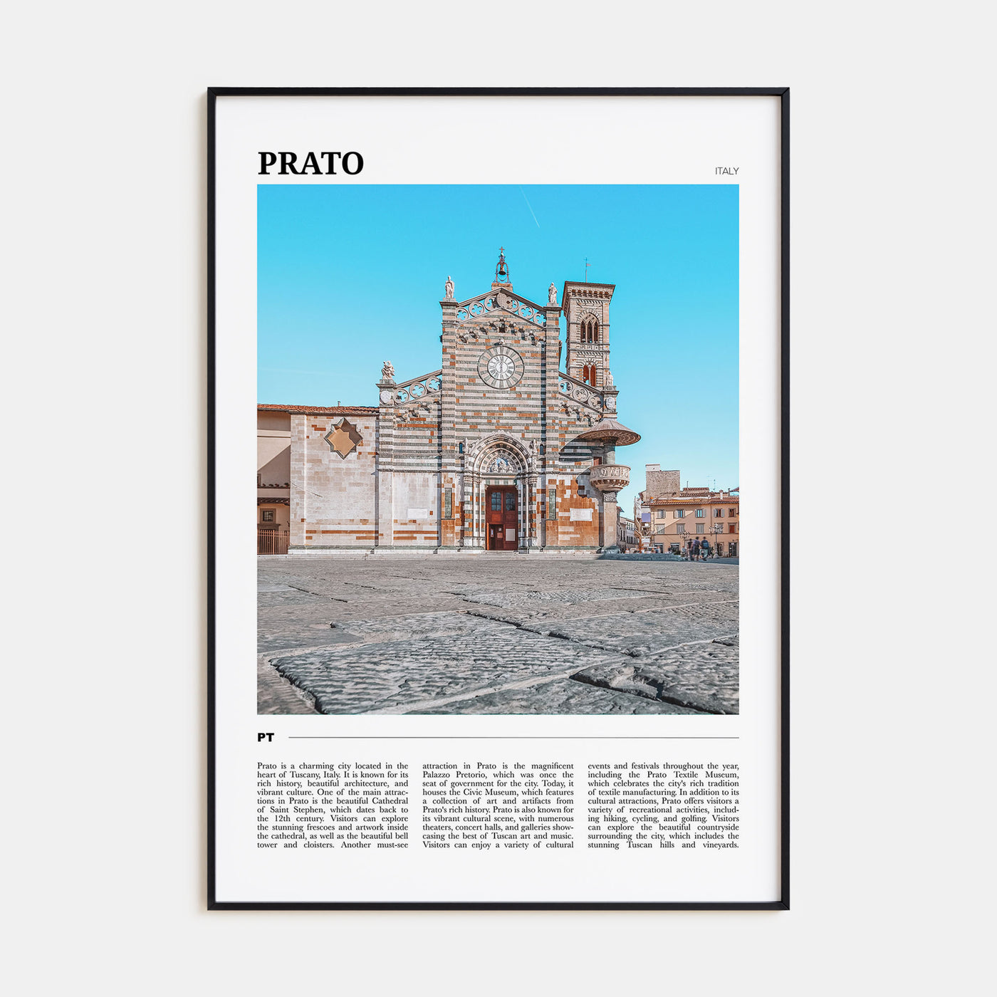 Prato Travel Color Poster