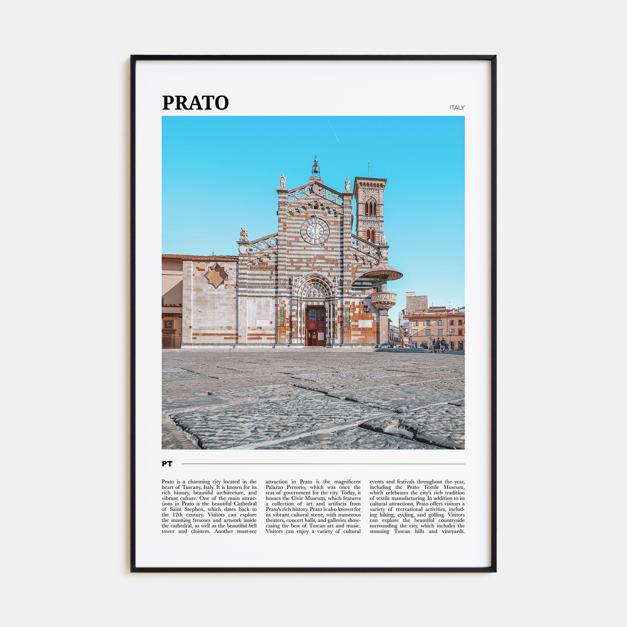 Prato Travel Color Poster