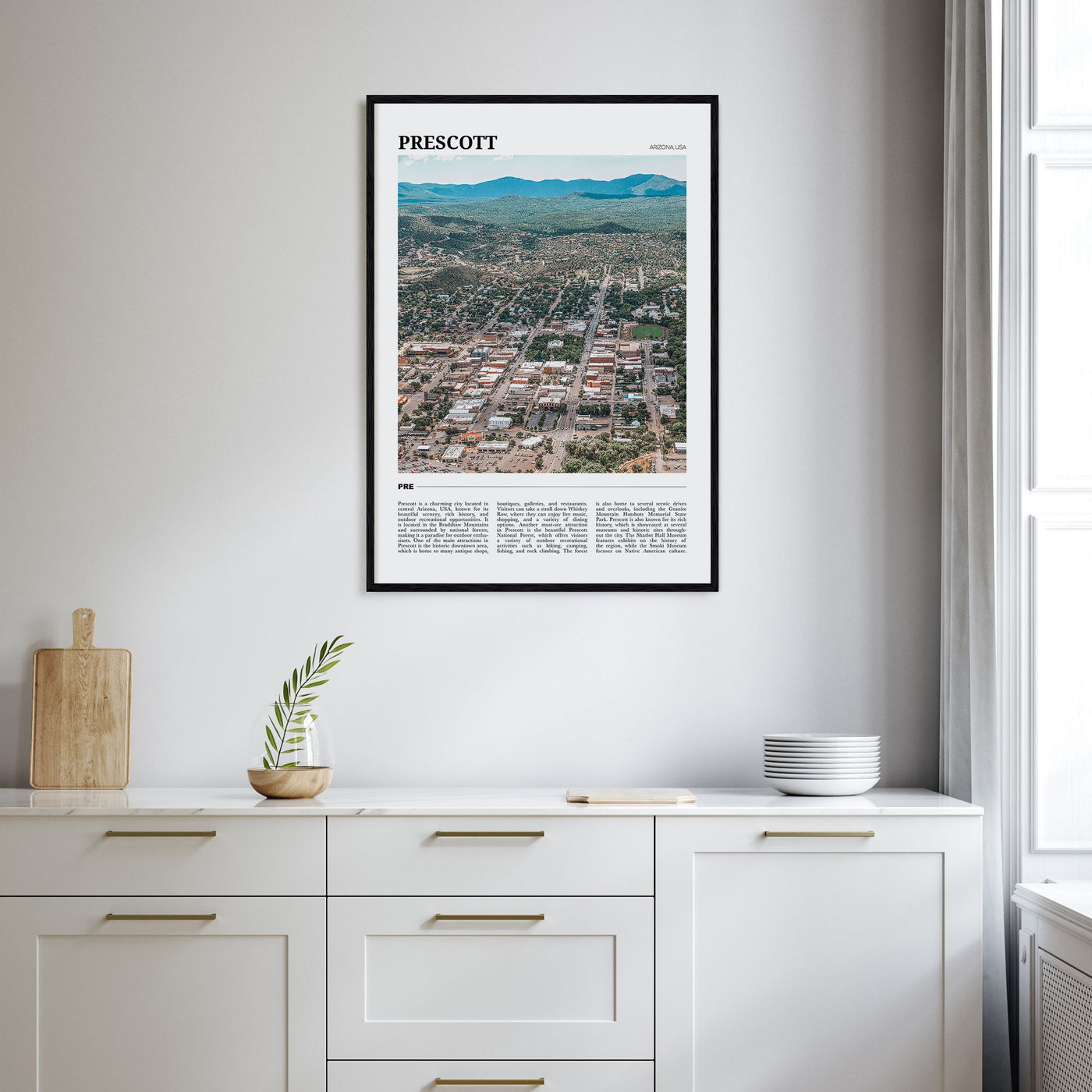Prescott Travel Color Poster