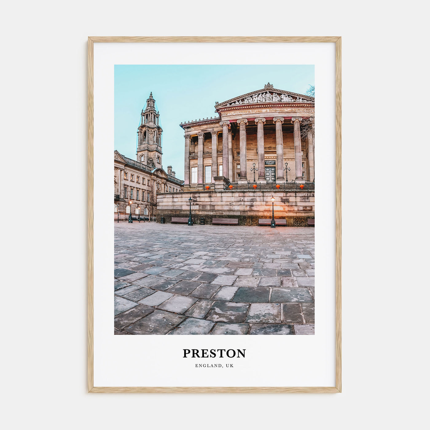 Preston Portrait Color Poster
