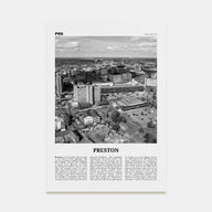Preston Travel B&W No 1 Poster