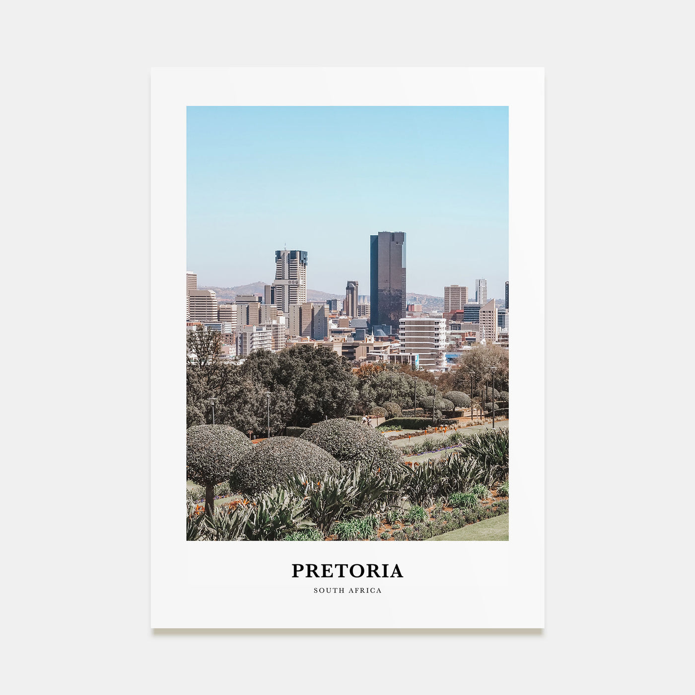 Pretoria Portrait Color Poster