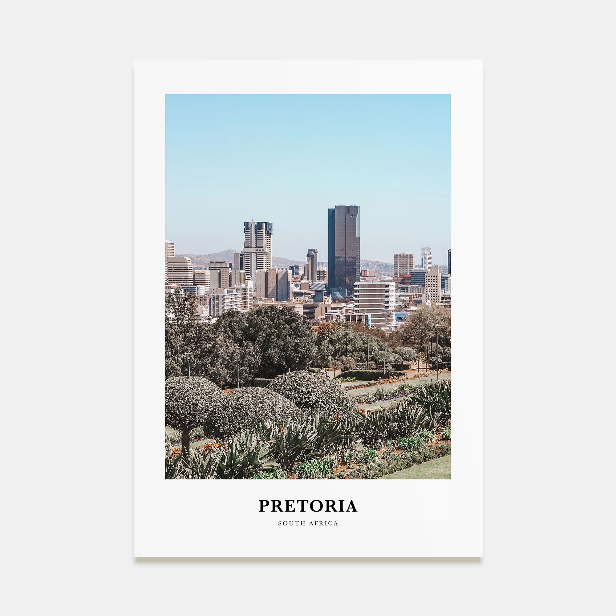 Pretoria Portrait Color Poster