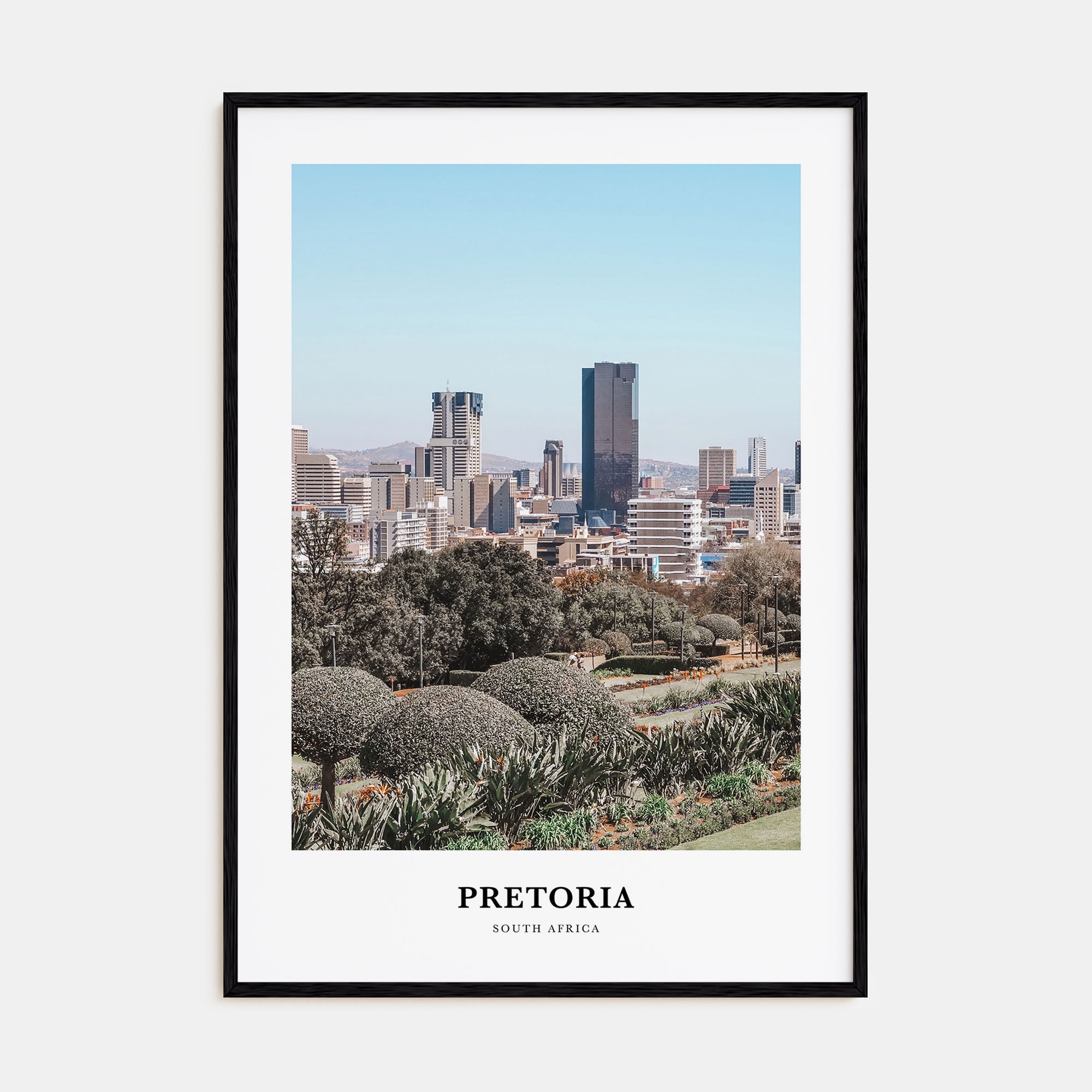 Pretoria Portrait Color Poster