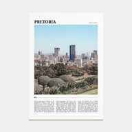 Pretoria Travel Color Poster
