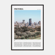 Pretoria Travel Color Poster