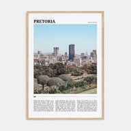 Pretoria Travel Color Poster