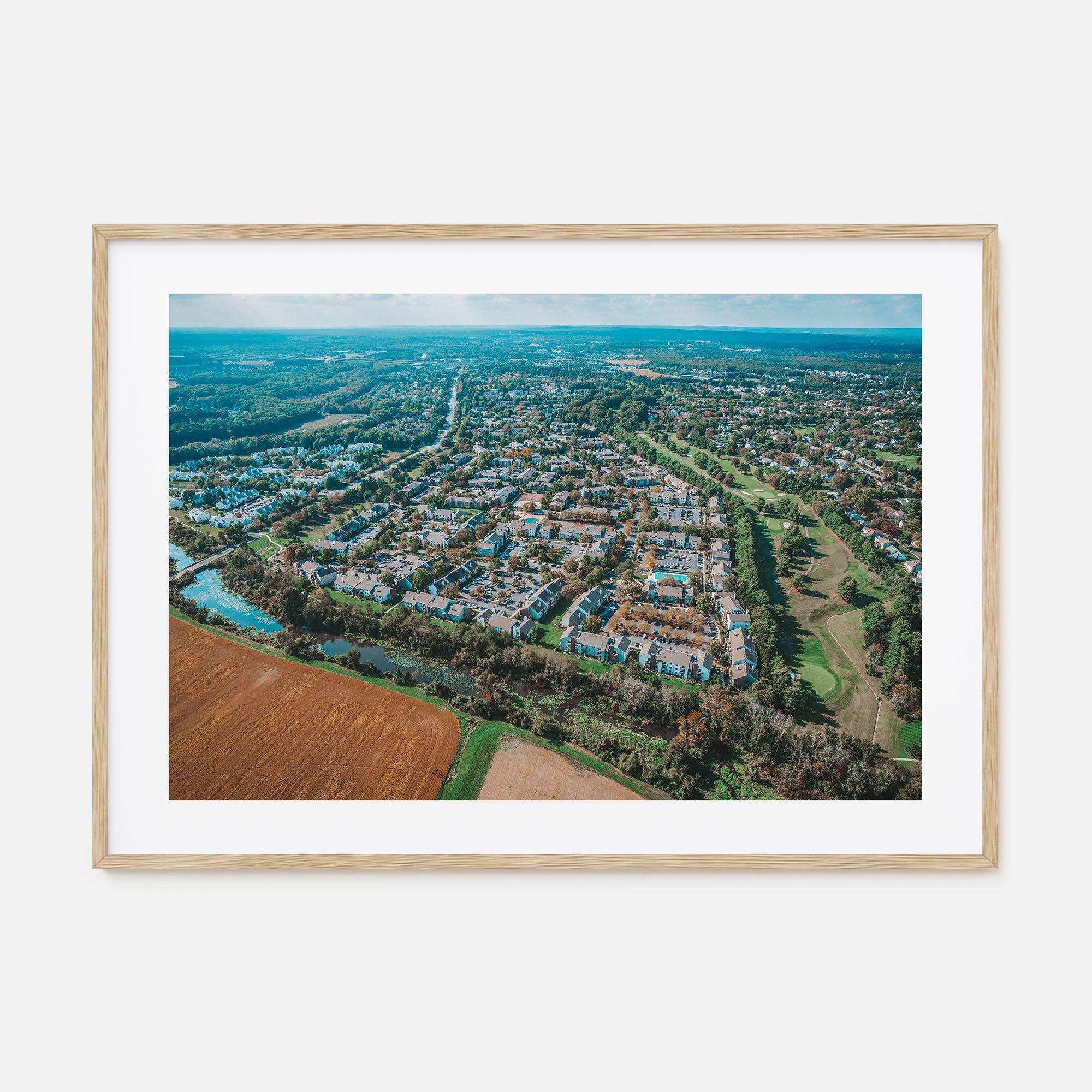 Princeton Landscape Color Poster