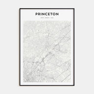Princeton Map Portrait Poster