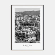 Pristina Portrait B&W Poster