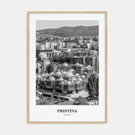 Pristina Portrait B&W Poster