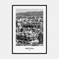Pristina Portrait B&W Poster