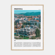 Pristina Travel Color Poster