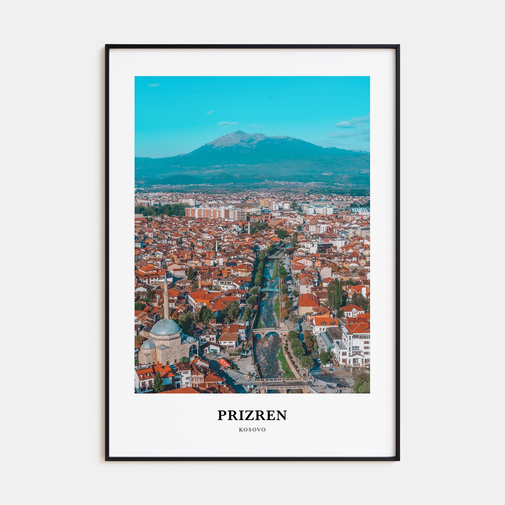 Prizren Portrait Color No 1 Poster