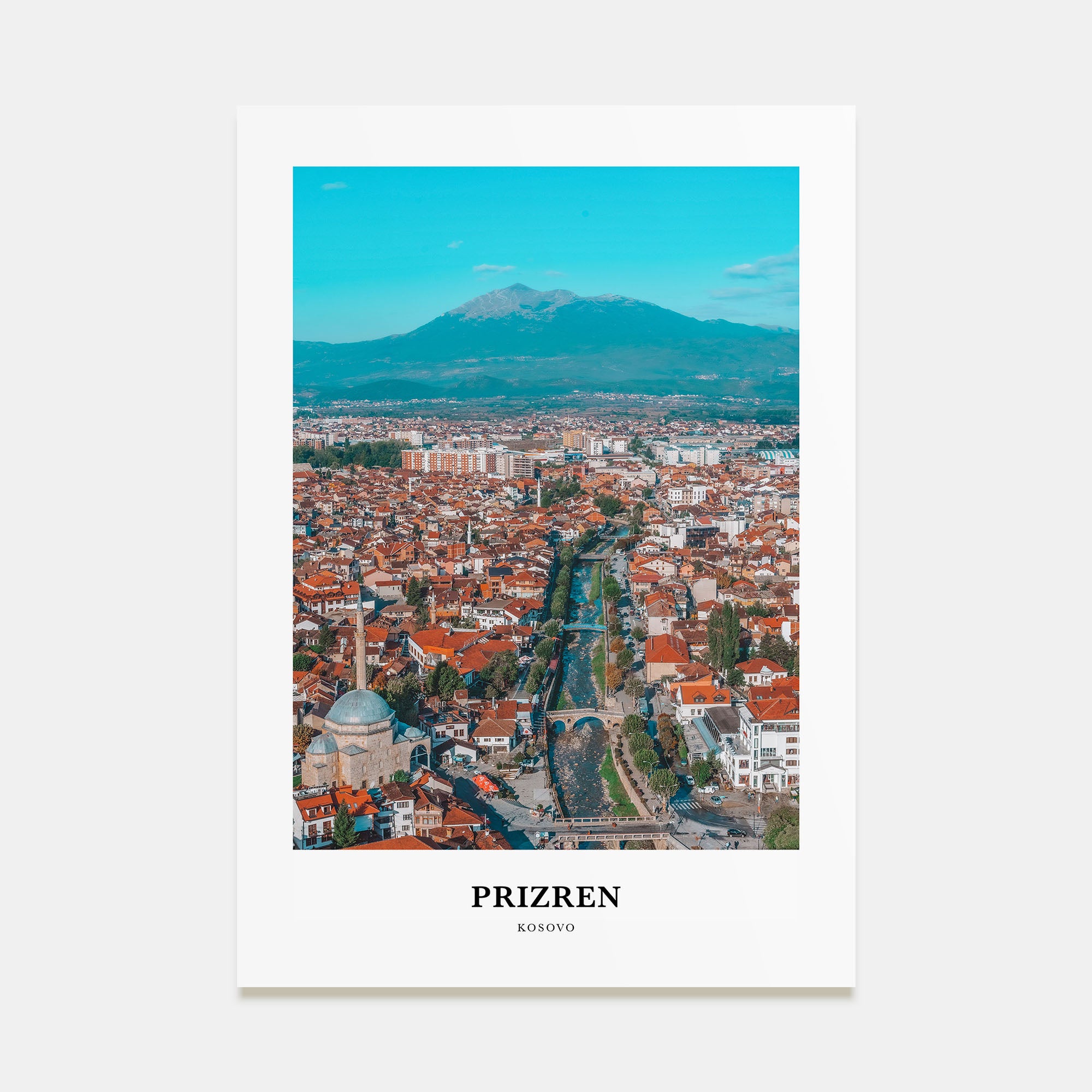 Prizren Portrait Color No 1 Poster