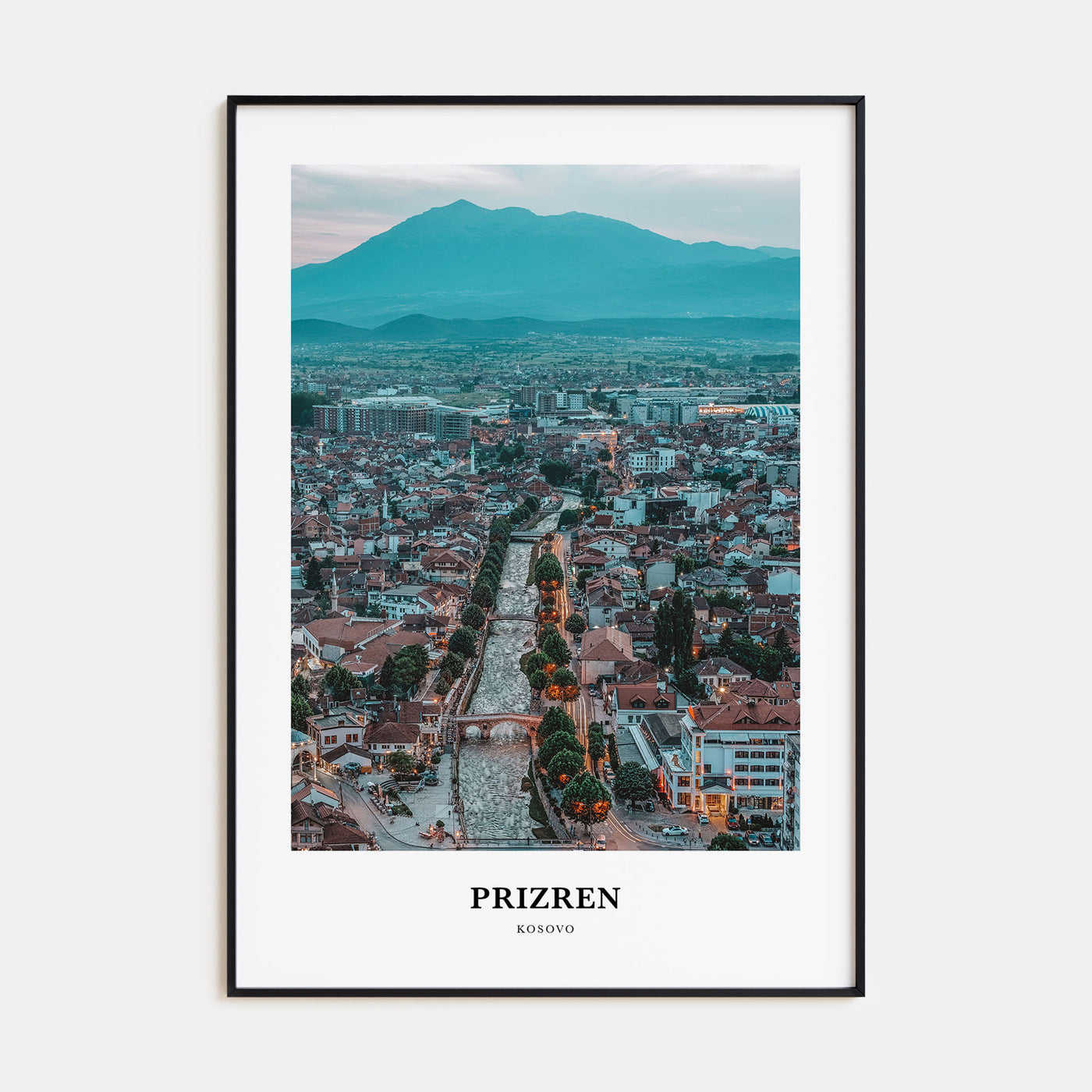 Prizren Portrait Color No 2 Poster