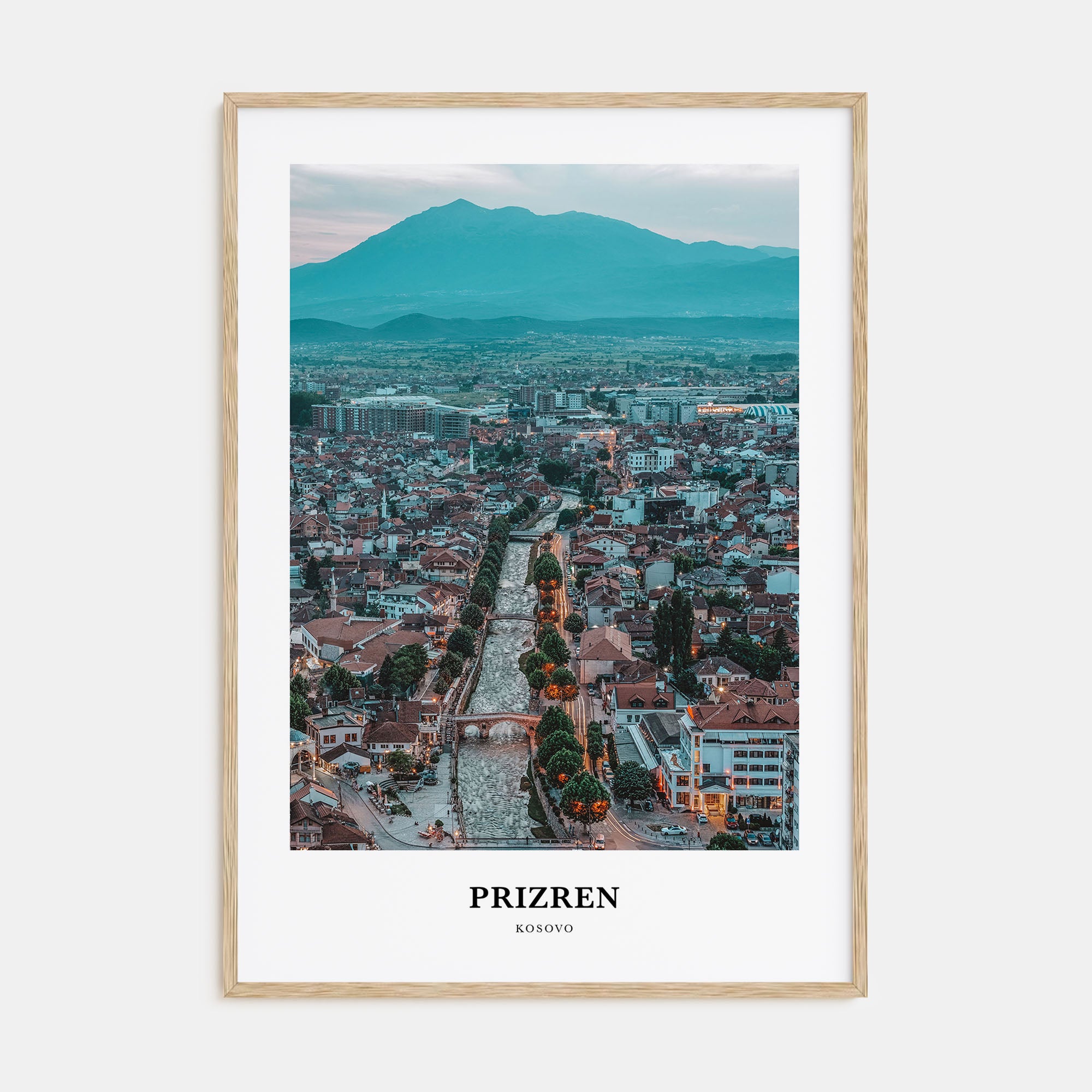 Prizren Portrait Color No 2 Poster
