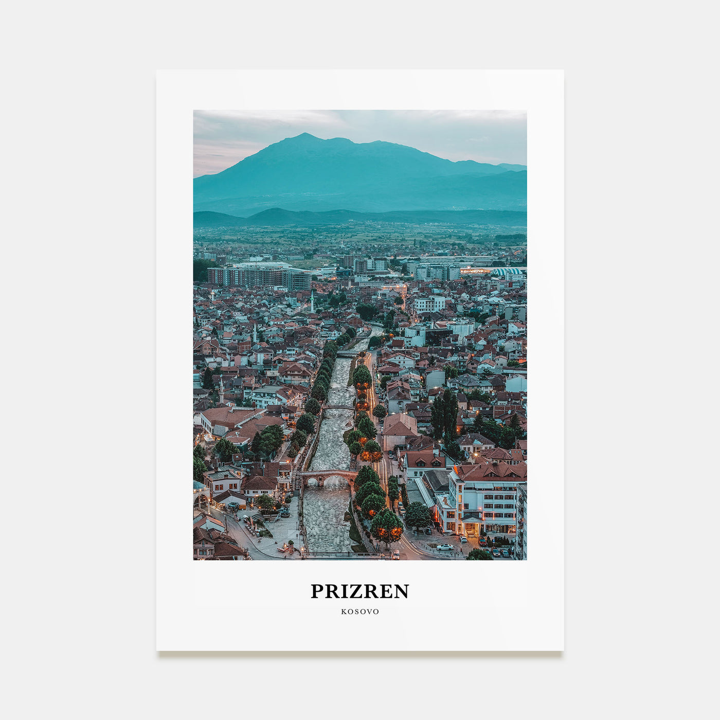 Prizren Portrait Color No 2 Poster