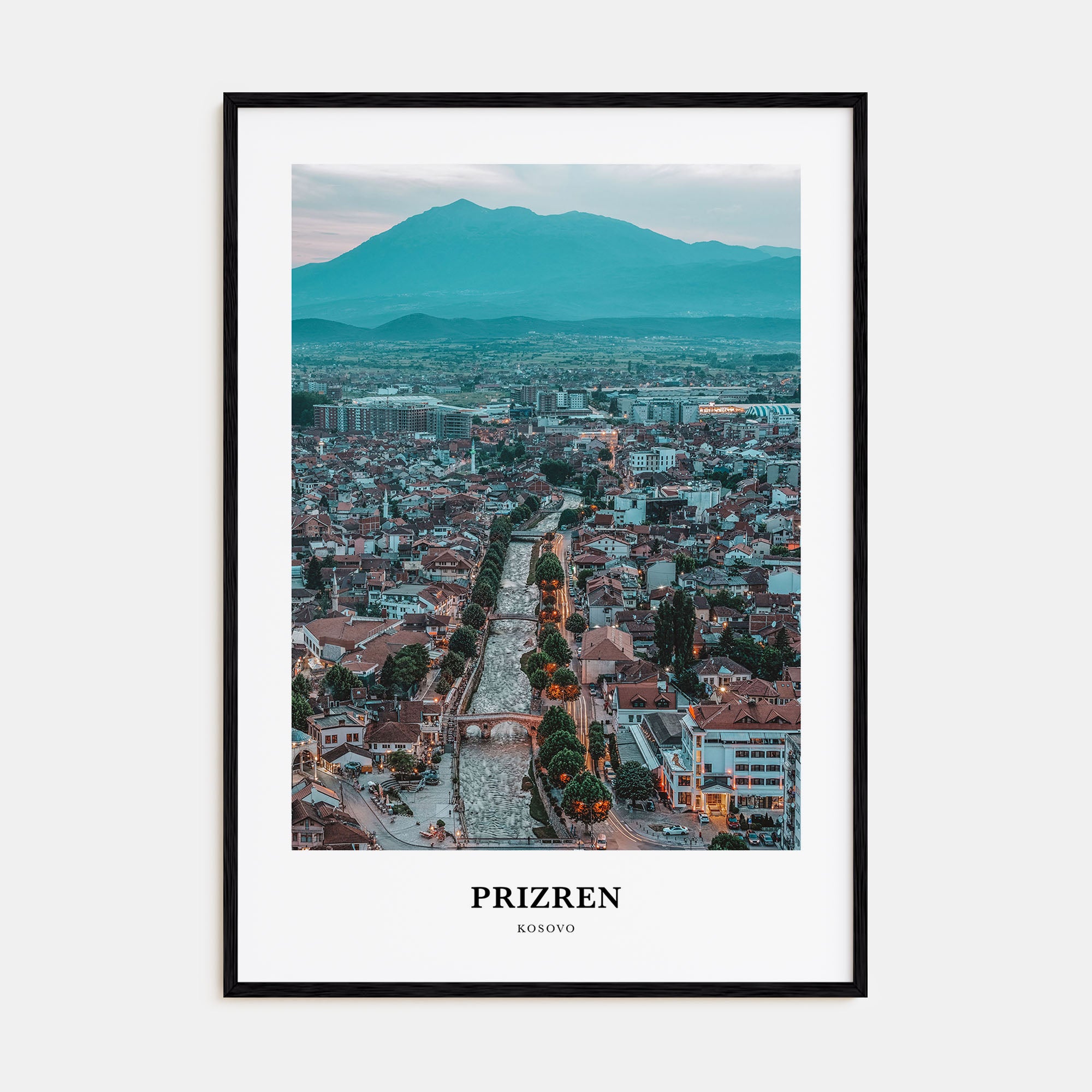 Prizren Portrait Color No 2 Poster