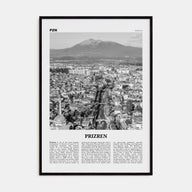 Prizren Travel B&W Poster