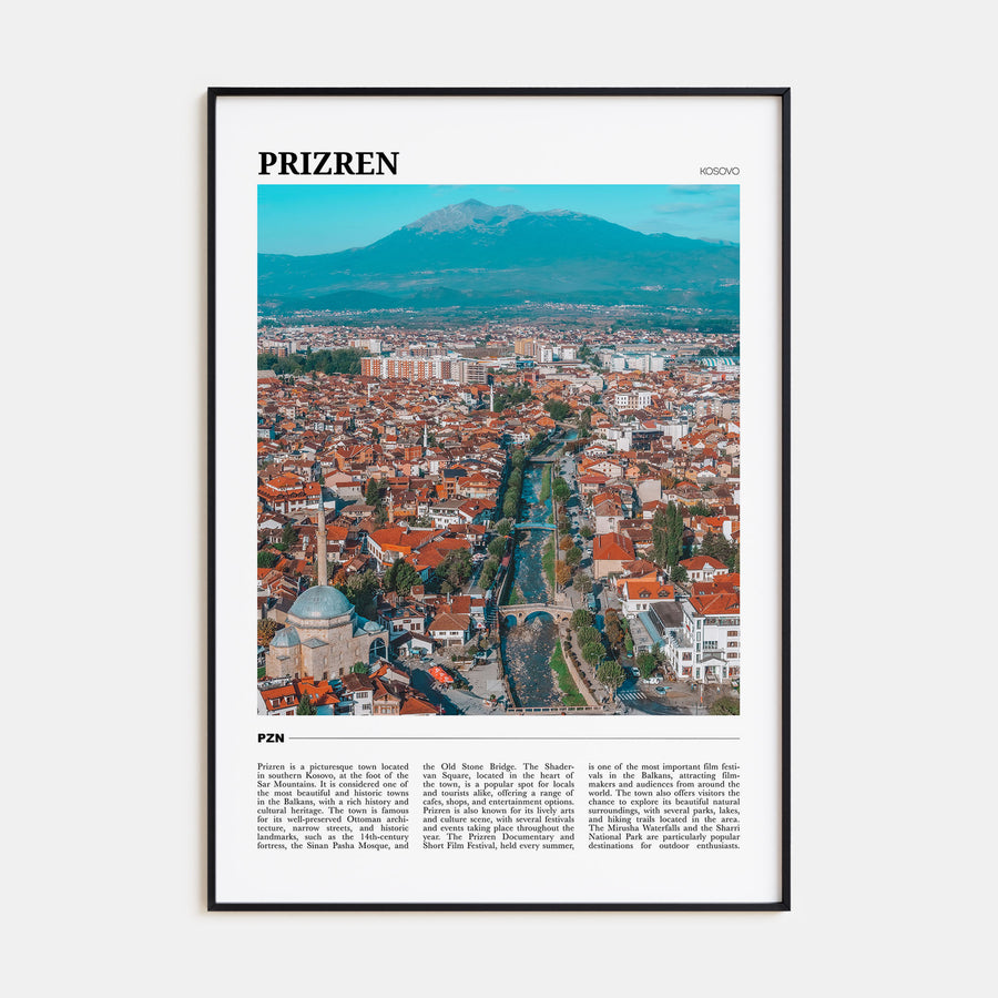 Prizren Travel Color No 1 Poster
