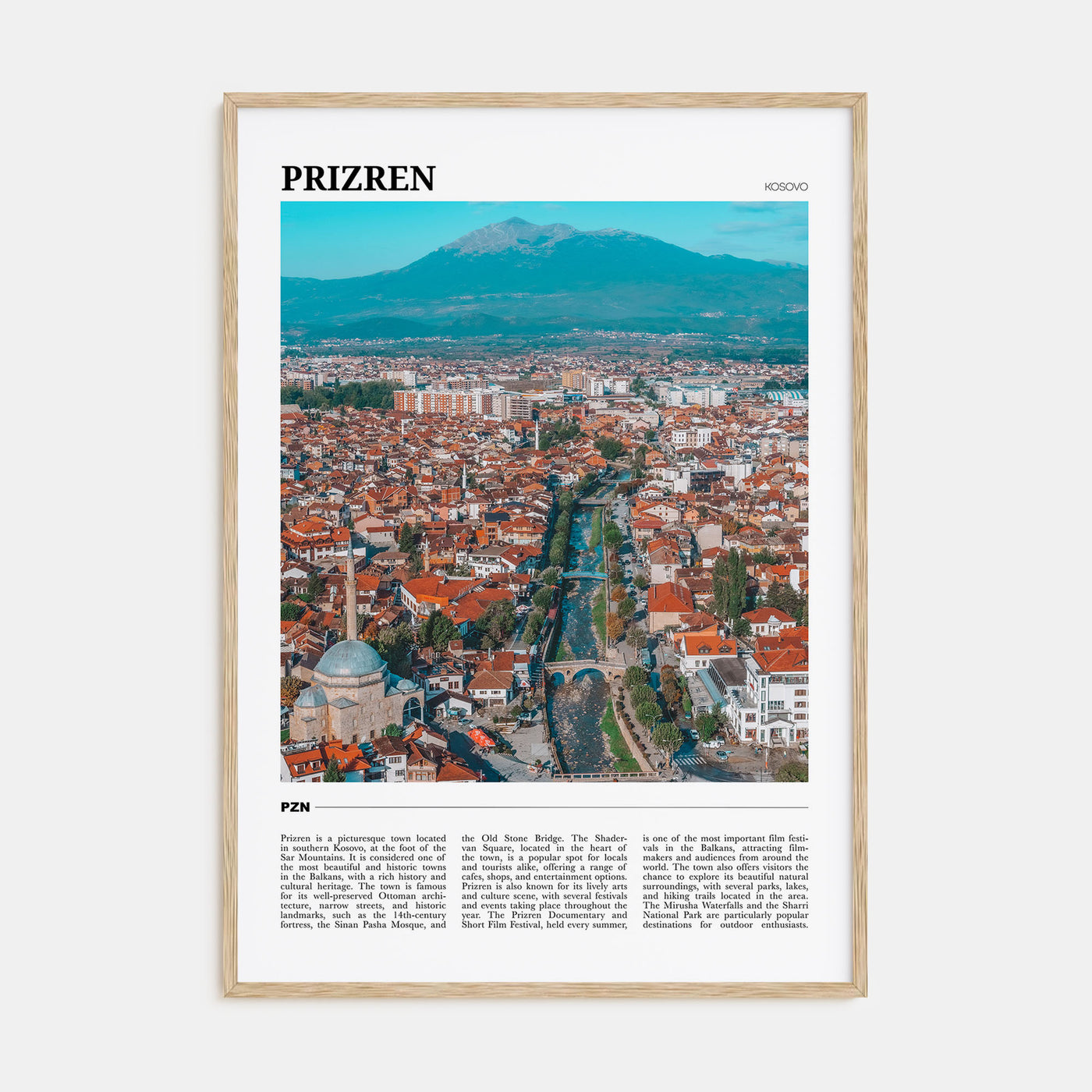 Prizren Travel Color No 1 Poster
