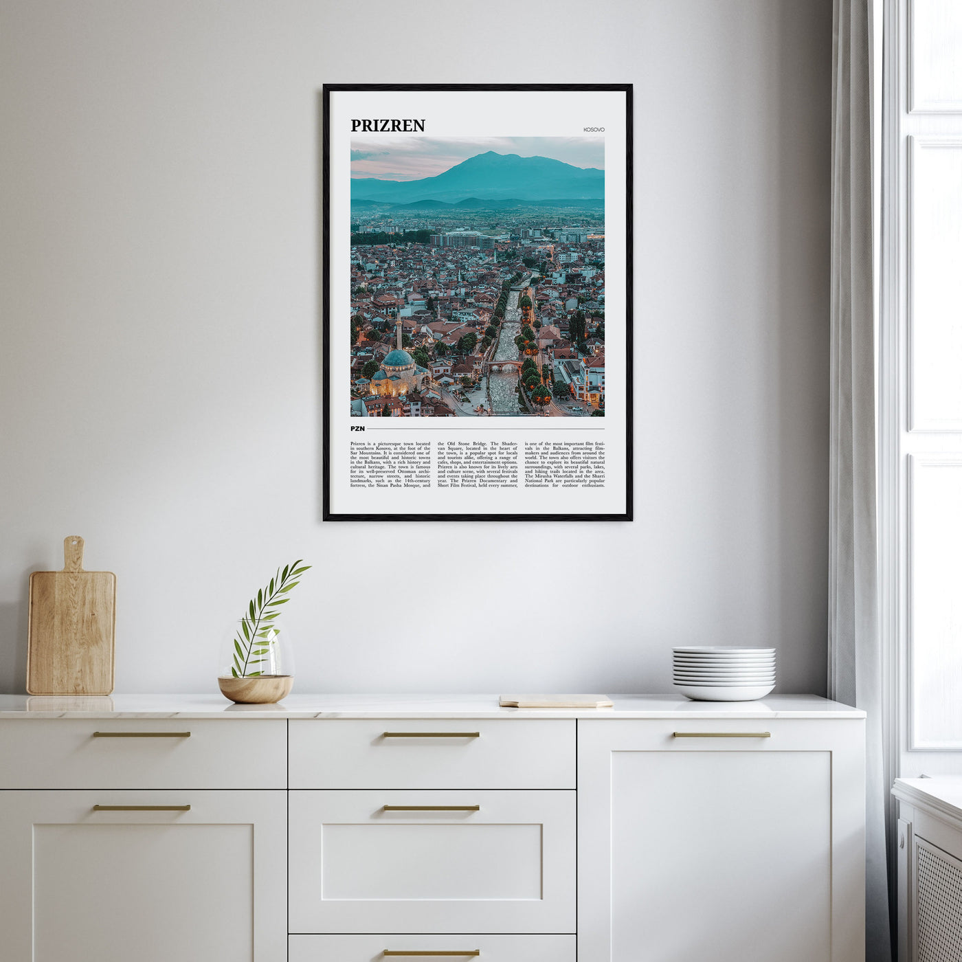 Prizren Travel Color No 2 Poster