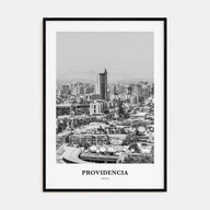 Providencia Portrait B&W Poster