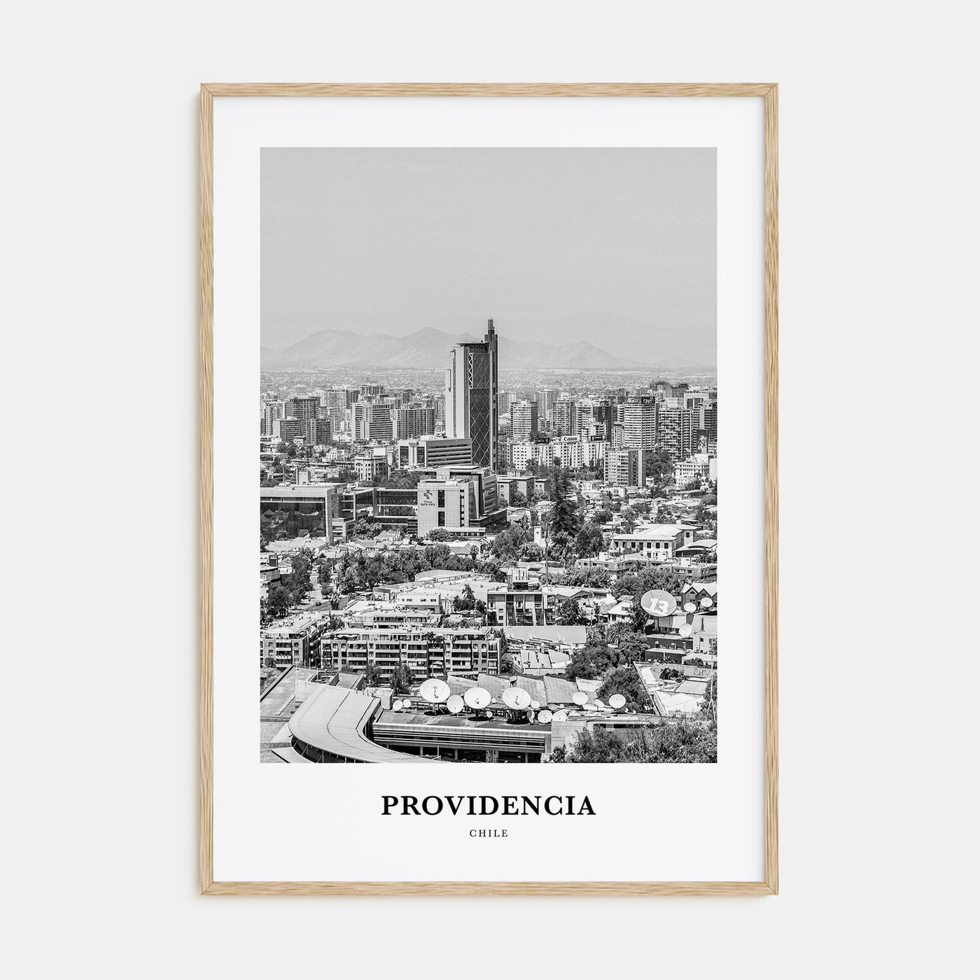 Providencia Portrait B&W Poster