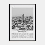 Providencia Travel B&W Poster