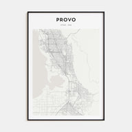 Provo Map Portrait Poster
