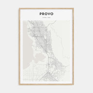 Provo Map Portrait Poster