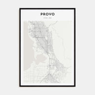 Provo Map Portrait Poster