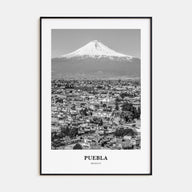 Puebla Portrait B&W Poster