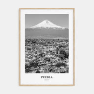 Puebla Portrait B&W Poster
