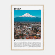 Puebla Travel Color Poster