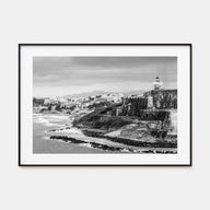 Puerto Rico Landscape B&W Poster