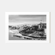 Puerto Rico Landscape B&W Poster