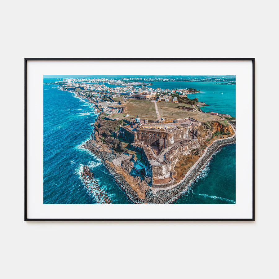 Puerto Rico Landscape Color Poster