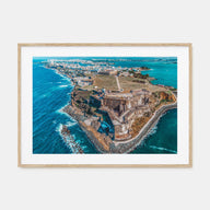 Puerto Rico Landscape Color Poster