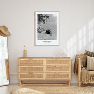 Puerto Rico Portrait B&W No 1 Poster