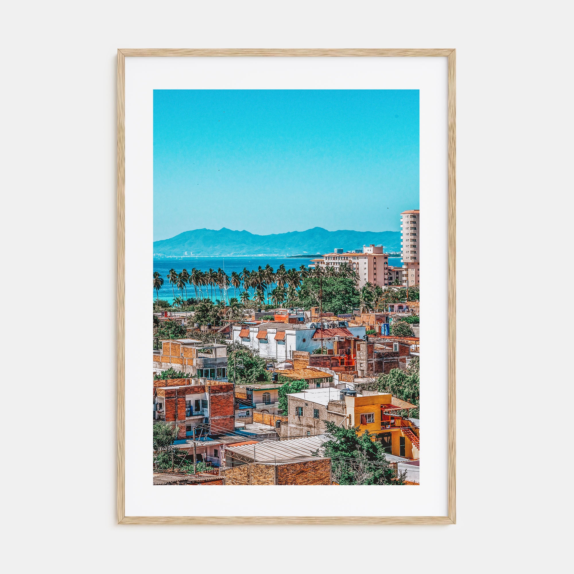 Puerto Vallarta Photo Color Poster
