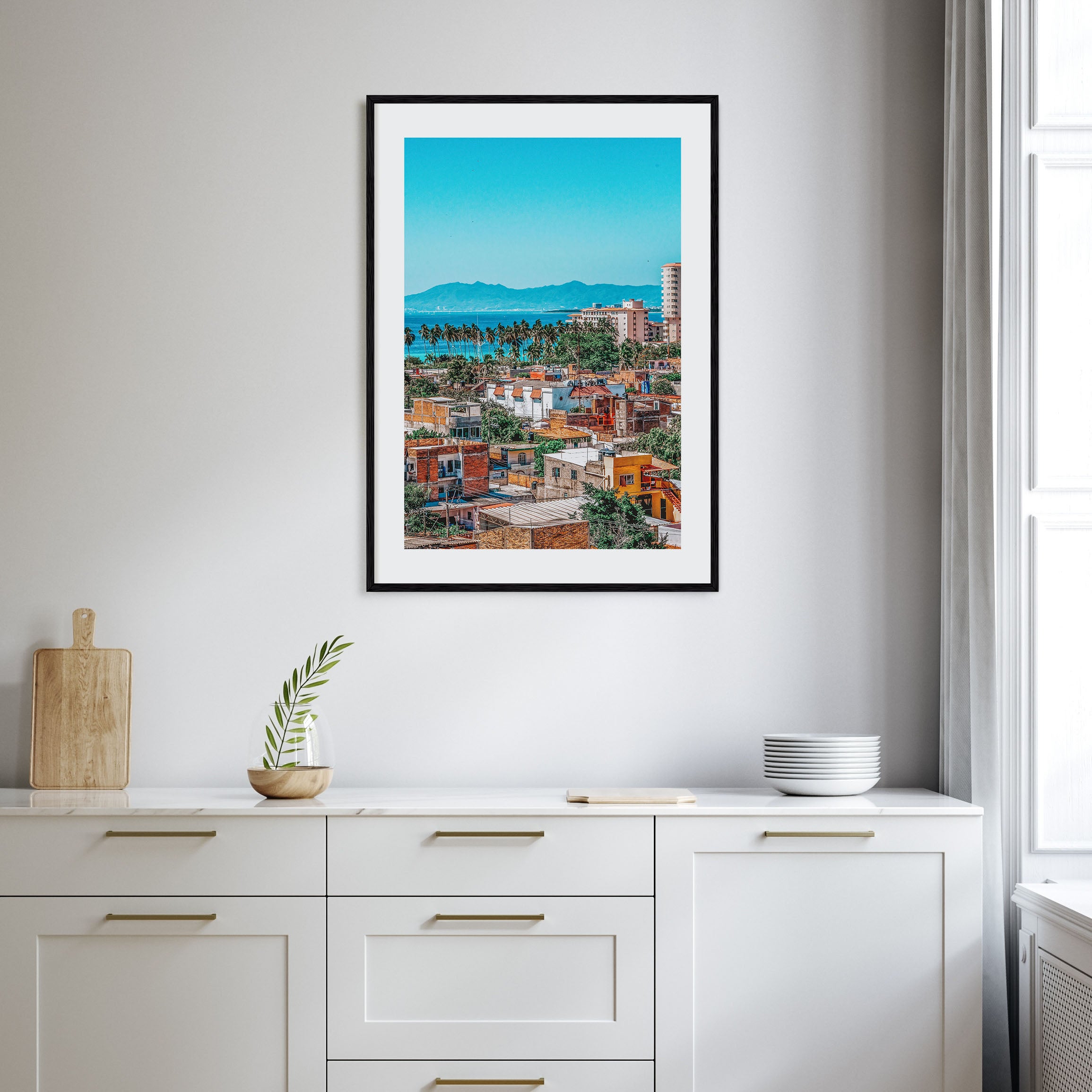 Puerto Vallarta Photo Color Poster