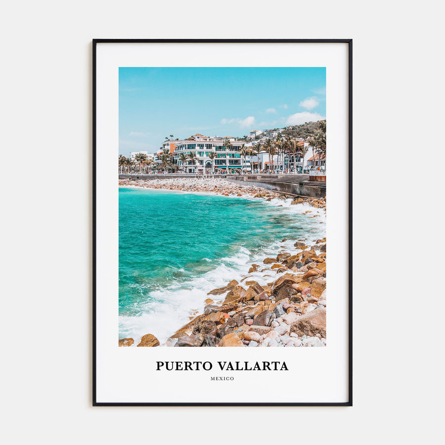 Puerto Vallarta Portrait Color Poster